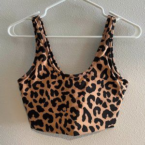 LIKE NEW Balance Athletica King Cheetah Sports Bra
